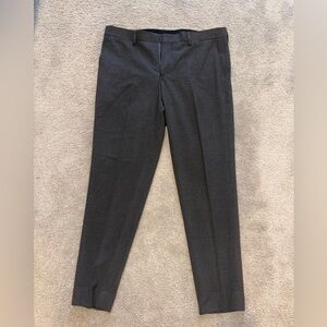 Black Dress Pants with Tapered Leg Design